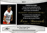 2024 Robert Lewandowski Leaf In The Game Used Soccer Relic RARE MATERIALS OCTO SWATCH #RM-27 18/35