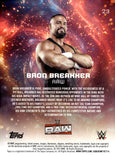 2025 Bron BRKKR Topps Universe WWE #23 RAW FLARE