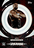 2025 Bron BRKKR Topps Universe WWE #23 RAW FLARE