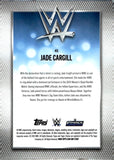 2026 Jade Cargill Topps Chrome WWE #45 45/50 GOLD GEOMETRIC REFRACTOR