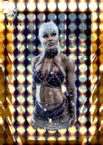 2026 Jade Cargill Topps Chrome WWE #45 45/50 GOLD GEOMETRIC REFRACTOR