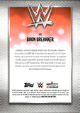 2026 Bron BRKKR Topps Chrome WWE #93 07/50 GOLD REFRACTOR