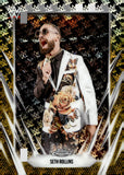 2026 Seth Rollins Topps Chrome Logofractor WWE #40 36/50 GOLD LOGOFRACTOR