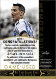 2024 Angel DiMaria Leaf In The Game Used Soccer Relic SOCCER MEMORABILIA #GUSM-1 46/60