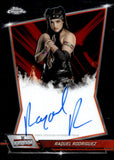 2026 Raquel Rodriguez Autograph Topps Chrome WWE #RBA-RAQ RED BRAND AUTO RAW