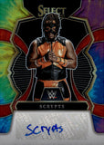 2023 Scrypts Autograph Panini Select WWE #SG-SCR 01/25 TIE-DYE PRIZM SIGNATURES NXT