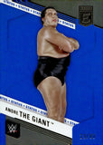 2023 Andre The Giant Panini Donruss Elite BLUE STATUS 19/80 #128 WWE LEGENDS