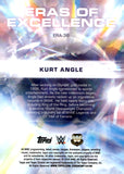 2026 Kurt Angle Topps Chrome ERAS OF EXECELLENCE BLUE 005/150 #ERA-36 WWE LEGENDS