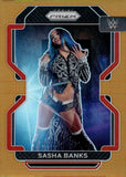 2022 Sasha Banks Panini Prizm WWE ORANGE PRIZM 98/99 #102 SMACKDOWN