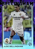 2025-26 Jude Bellingham Topps UEFA Champions League PURPLE #22 087/299 REAL MADRID