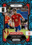 2026 Lamine Yamal Panini Prizm Monopoly FIFA World Cup FOUR CORNERS BLUE WAVE #41 SPAIN