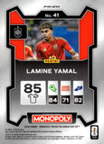 2026 Lamine Yamal Panini Prizm Monopoly FIFA World Cup FOUR CORNERS BLUE WAVE #41 SPAIN