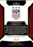 2017-18 Abby Wambach Autograph Panini Select HISTORIC SIGNATURES 38/99 #HS-WAM TEAM USA WOMENS NATIONAL TEAM AUTO