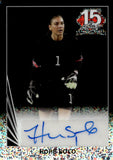 2025 Hope Solo Autograph Leaf National 15th Anniversary 1/1 #90A-HS2 TEAM USA WOMENS NATIONAL TEAM AUTO