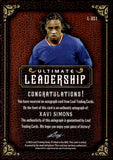 2022 Xavi Simons Autograph Leaf Ultimate Soccer 8/9 #L-XS1 AUTO