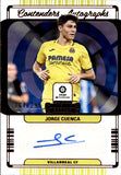 2022-23 Jorge Autograph Panini Chronicles Contenders La Liga Soccer CONTENDERS AUTOGRAPH 164/299 #CA-JCN VILLARREAL CF