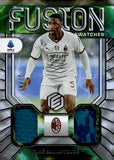 2022-23 Fode Ballo-Toure Relic Panini Chronicles Elements Serie A Soccer FUSION SWATCHES RELIC 27/49 #FS-FBT AC MILAN