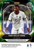 2022-23 Fode Ballo-Toure Relic Panini Chronicles Elements Serie A Soccer FUSION SWATCHES RELIC 27/49 #FS-FBT AC MILAN