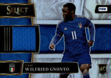 2022-23 Wilfried Gnonto Relic Panini Select FIFA Soccer SELECT MATERIALS #SM-WGO ITALY