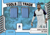 2022-23 Danilo Cataldi Relic Panini Chronicles Absolute Soccer Serie A TOOLS OF THE TRADE 50/99 #AT-DCI SS LAZIO