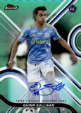2022 Quinn Sullivan Autograph Topps Finest MLS SOCCER ROOKIE AQUA 21/75 #59 PHILADELPHIA UNION AUTO RC