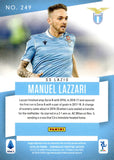 2019-20 Manuel Lazzari Panini Chronicles Serie A PRESTIGE SOCCER ROOKIE 54/55 GREEN #249 SS LAZIO RC