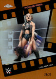 2026 Lyra Valkyria Topps Chrome WWE FOCUS REEL ORANGE REFRACTOR 24/25 #FR-12 MONDAY NIGHT RAW