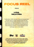 2026 Lyra Valkyria Topps Chrome WWE FOCUS REEL ORANGE REFRACTOR 24/25 #FR-12 MONDAY NIGHT RAW