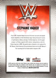 2026 Stephanie Vaquer Topps Chrome WWE NEGATIVE REFRACTOR #74 MONDAY NIGHT RAW