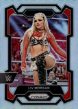 2024 Liv Morgan Panini Prizm WWE SILVER PRIZM #177 MONDAY NIGHT RAW