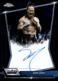 2026 Sami Zayn Autograph Topps Chrome WWE BLUE BRAND AUTO #BBA-SAM SMACKDOWN