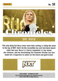 2023 Sol Ruca Panini Chronicles WWE ROOKIE PURPLE 11/49 #50 NXT