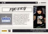 2023 Iyo Sky Panini Chronicles WWE LUMINANCE GOLD 10/10 #170 SMACKDOWN