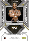 2024 Edris Enofe Autograph Panini Prizm WWE SENSATIONAL SIGNATURES RED 75/99 #SS-EEN NXT