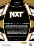 2024 Channing "Stacks" Lorenzo Autograph Panini Select WWE SIGNATURES BLUE AUTO 04/49 #SL-CSL NXT