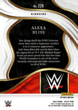 2024 Alexa Bliss Panini Select WWE RINGSIDE GREEN FLASH #228 MONDAY NIGHT RAW