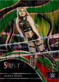2024 Alexa Bliss Panini Select WWE RINGSIDE GREEN FLASH #228 MONDAY NIGHT RAW