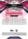 2026 Iyo Sky Topps Chrome WWE WOMENS DIVISION BLUE 010/150 #WDV-5 MONDAY NIGHT RAW