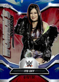 2026 Iyo Sky Topps Chrome WWE WOMENS DIVISION BLUE 010/150 #WDV-5 MONDAY NIGHT RAW