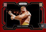2024 Hulk Hogan Panini Prizm WWE RED PRIZM 146/299 #70 LEGENDS