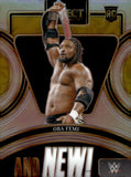 2024 Oba Femi Panini Select WWE AND NEW! SILVER PRIZM ROOKIE #5 NXT