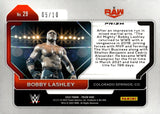 2022 Bobby Lashley Panini Prizm FOTL BLUE SHIMMER 05/10 #29 MONDAY NIGHT RAW