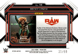 2023 Becky Lynch Panini Prizm Undercard RED DISCO 21/99 #18 MONDAY NIGHT RAW
