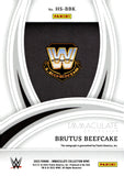 2022 Brutus Beefcake Autograph Panini Immaculate HERALDED SIGNATURES 83/99 #HS-BBK LEGENDS