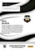 2023 Paul Bearer Panini Immaculate Collection WWE 67/75 #3 LEGENDS