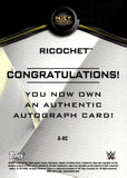 2019 Ricochet Autograph Topps NXT CALLED UP AUTO 09/99 #A-RC NXT
