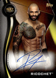 2019 Ricochet Autograph Topps NXT CALLED UP AUTO 09/99 #A-RC NXT