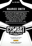 2025 Maurice Smith Autograph Panini Combat Anthology MMA STARS AUTO 91/99 RED #MS-MSM UFC