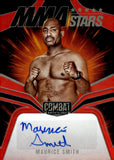 2025 Maurice Smith Autograph Panini Combat Anthology MMA STARS AUTO 91/99 RED #MS-MSM UFC