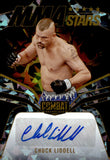 2025 Chuck Lidell Autograph Panini Combat Anthology MMA STARS AUTO CRACKED ICE 08/25 #MS-CLD UFC